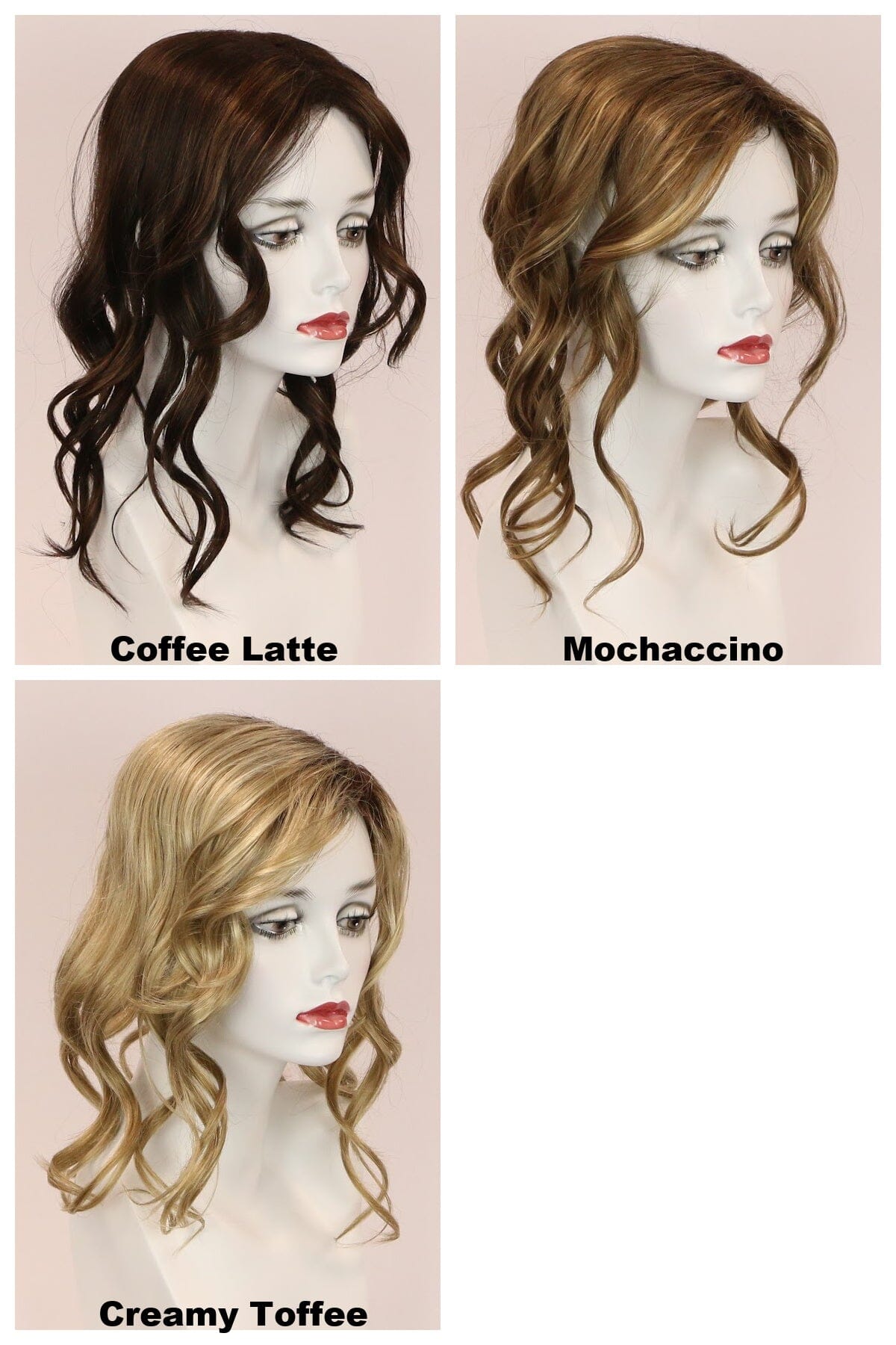Wavy Top w/ Roots Hair Pieces Godiva's Secret Wigs 