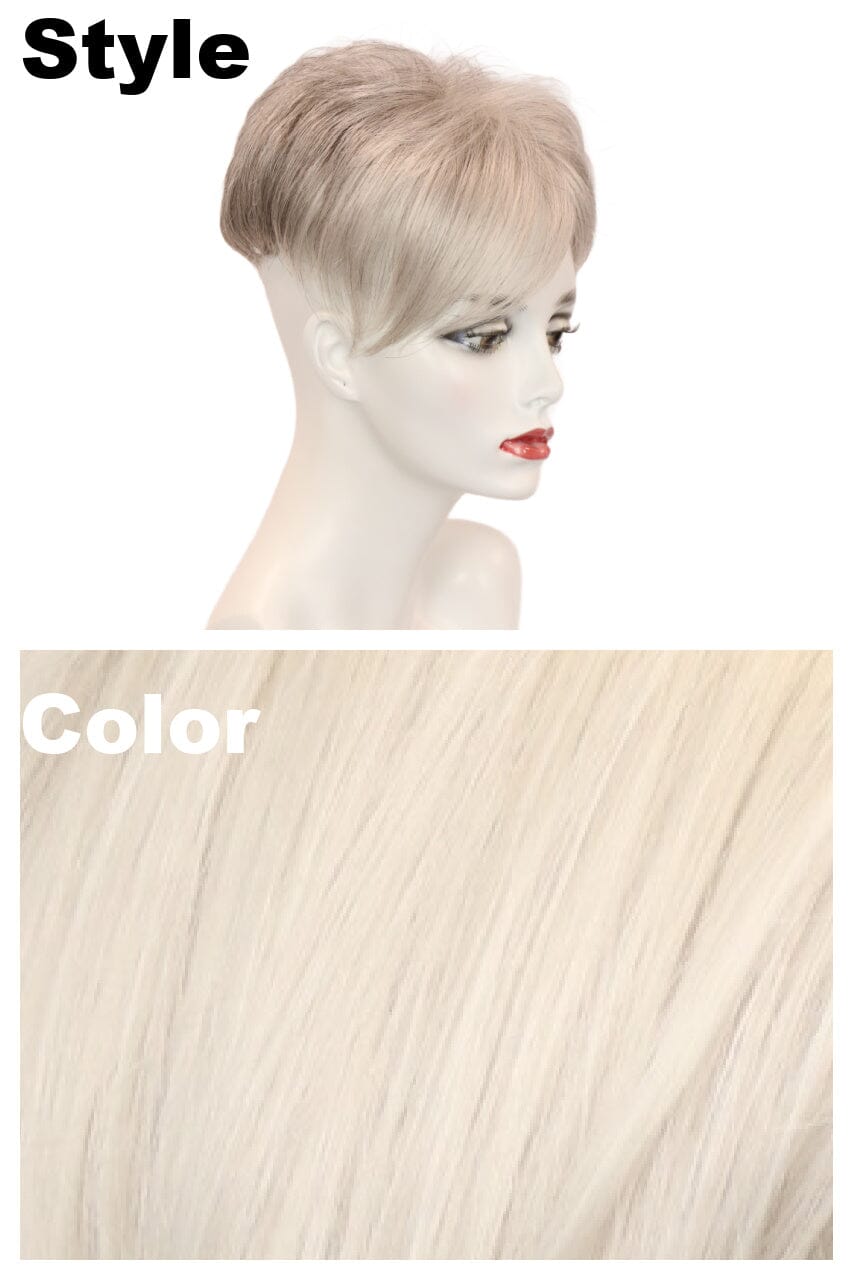 Cristi Top - White - Limited (ETA February) Hair Pieces Godiva's Secret Wigs 