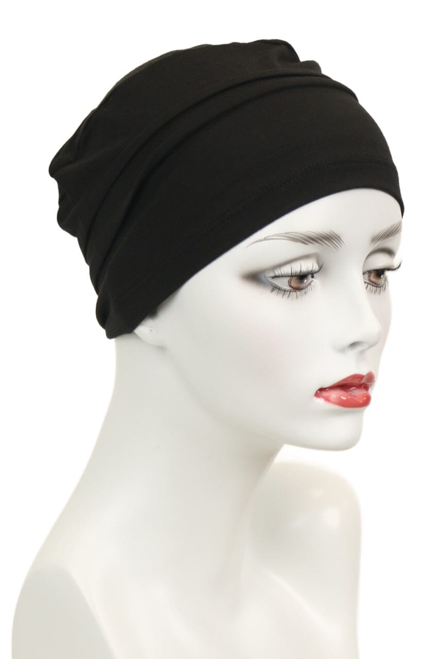 Bamboo Turban Turban Turban Plus Black 