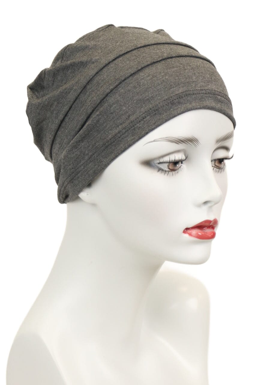 Bamboo Turban Turban Turban Plus Charcoal Grey 