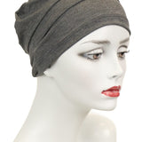 Bamboo Turban Turban Turban Plus Charcoal Grey 