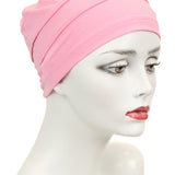 Bamboo Turban Turban Turban Plus Cashmere Pink 