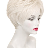 Cristi Wig - White - Limited (ETA November) Short Wig Godiva's Secret Wigs 