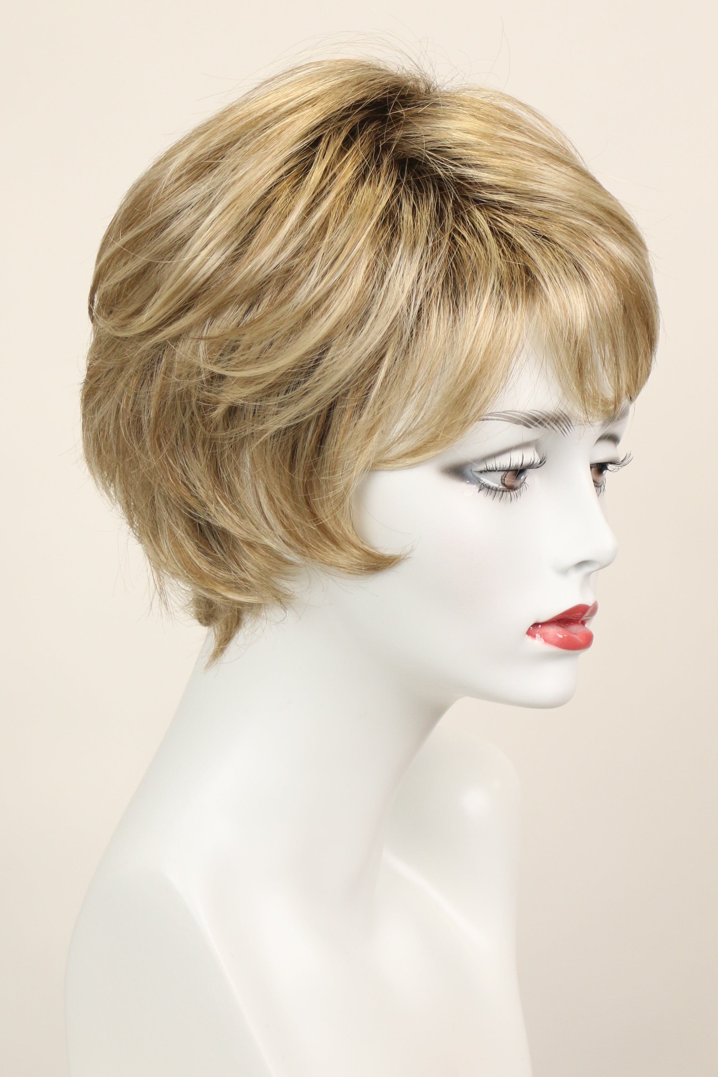 Kim w/ Roots - Mocha-H (FINAL SALE) Sale Item Godiva's Secret Wigs 
