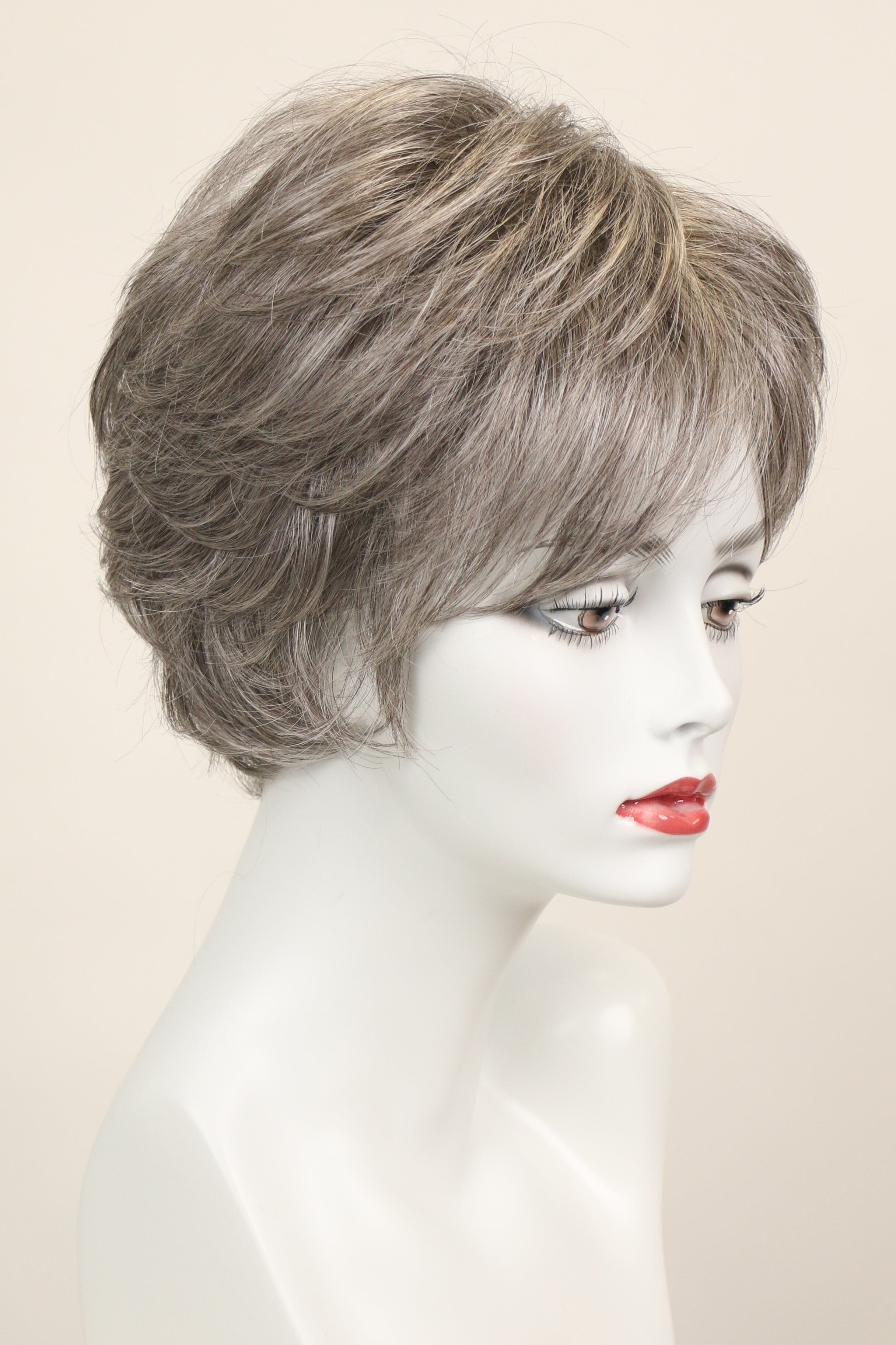 Kim Wig - Natural Gray (FINAL SALE) Sale Item Godiva's Secret Wigs 