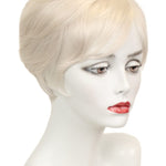 Joy LF Mono Wig - White (FINAL SALE) Sale Item Godiva's Secret Wigs 