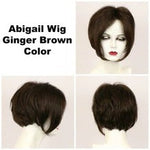 Ginger Brown / Abigail Lace Front / Medium Wig