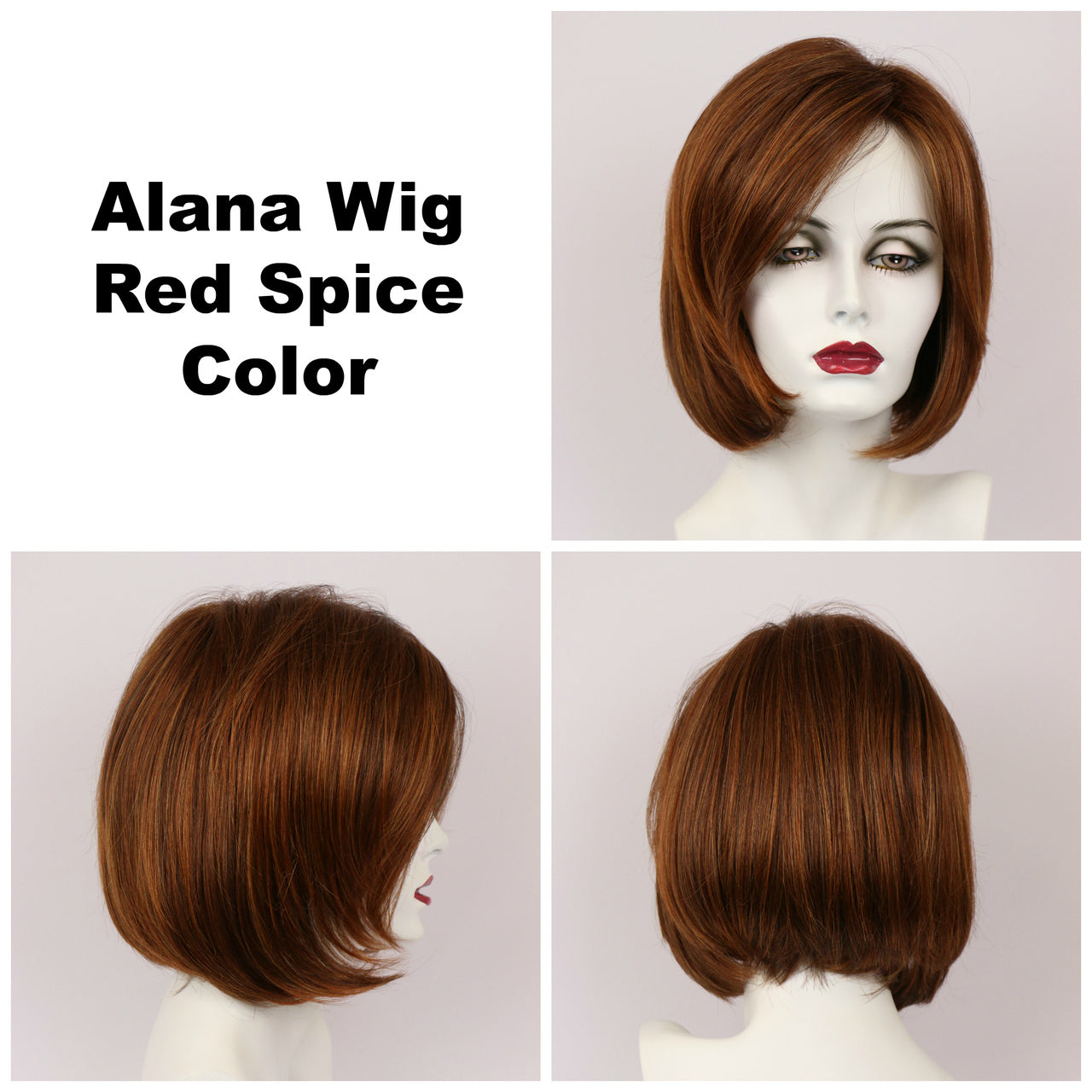 Red Spice / Alana / Medium Wig
