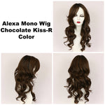 Chocolate Kiss-R / Alexa Monofilament w/ Roots / Long Wig