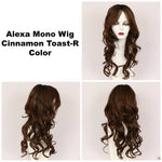 Cinnamon Toast-R / Alexa Monofilament w/ Roots / Long Wig