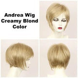 Creamy Blond / Andrea / Medium Wig