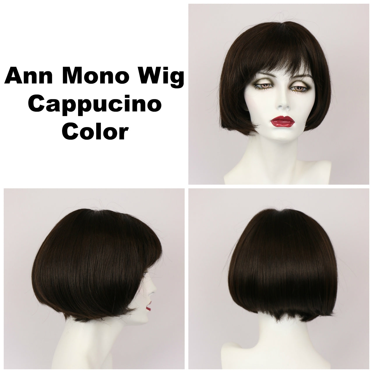 Cappucino / Ann Monofilament / Medium Wig