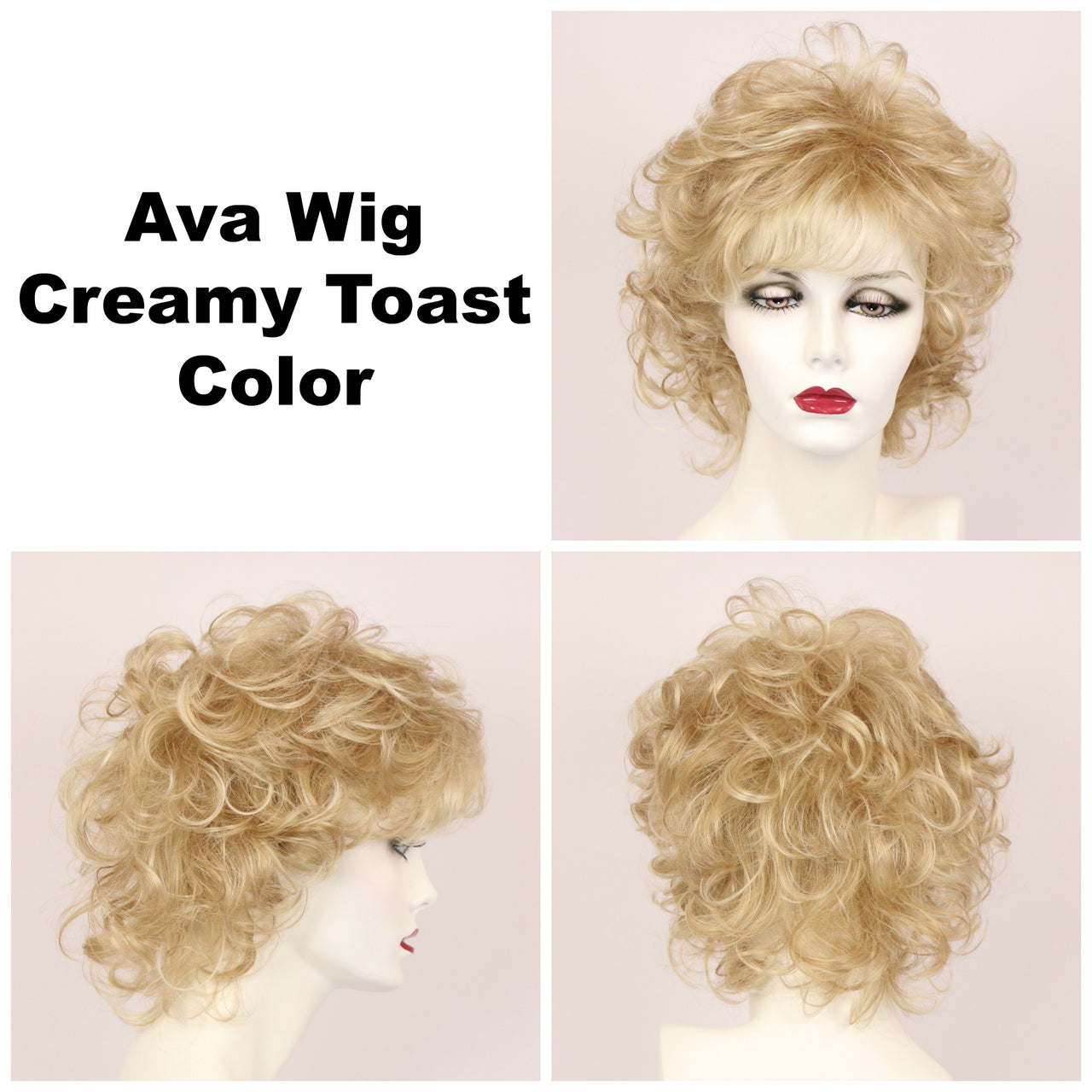 Creamy Toast / Ava / Medium Wig