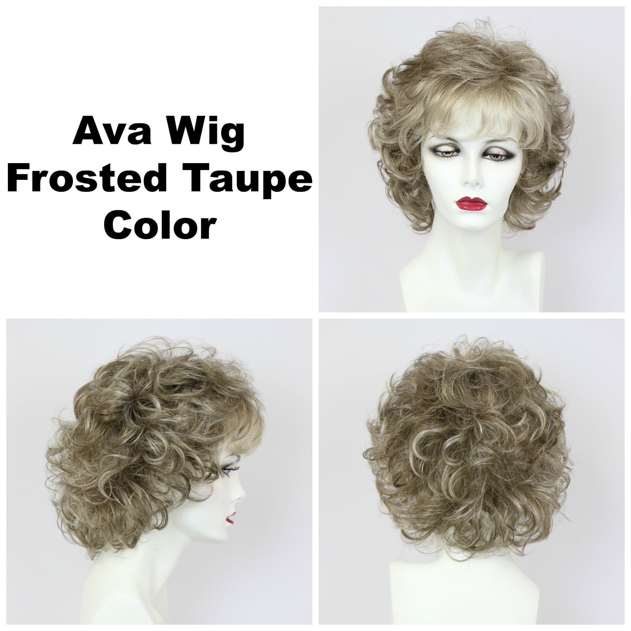 Frosted Taupe / Ava / Medium Wig