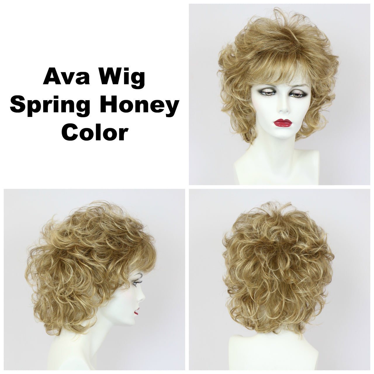 Spring Honey / Ava / Medium Wig
