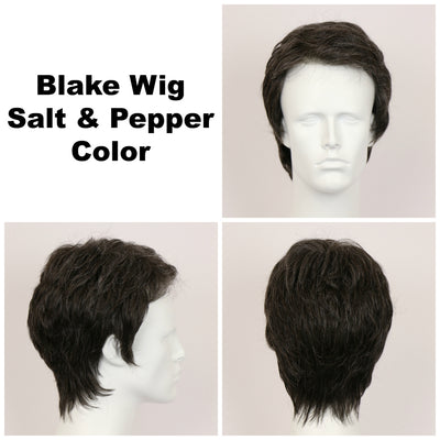 Salt and Pepper / Blake / Men's Wig