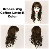 Coffee Latte-R / Brooke w/ Roots / Long Wig