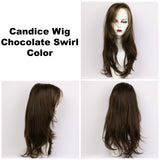 Chocolate Swirl / Candice / Long Wig