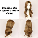 Copper Glaze-R / Candice w/ Roots / Long Wig