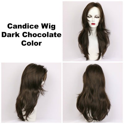 Dark Chocolate / Candice / Long Wig