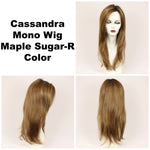 Maple Sugar-R / Cassandra Monofilament w/ Roots / Long Wig