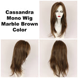 Marble Brown / Cassandra Monofilament / Long Wig