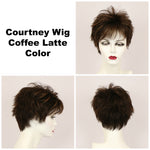 Coffee Latte / Courtney / Short Wig