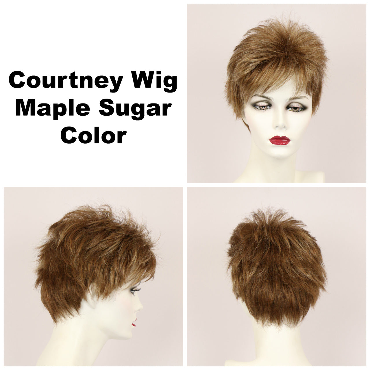 Maple Sugar / Courtney / Short Wig