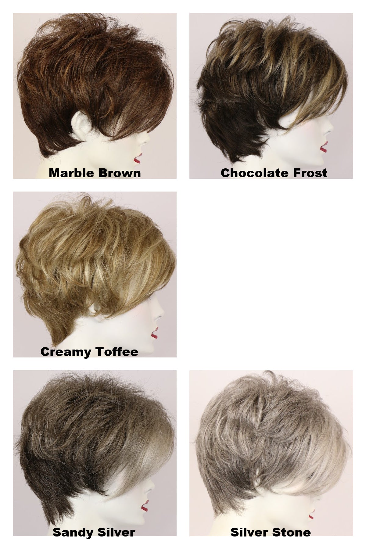 Cristi Large / Short Wig / Colors