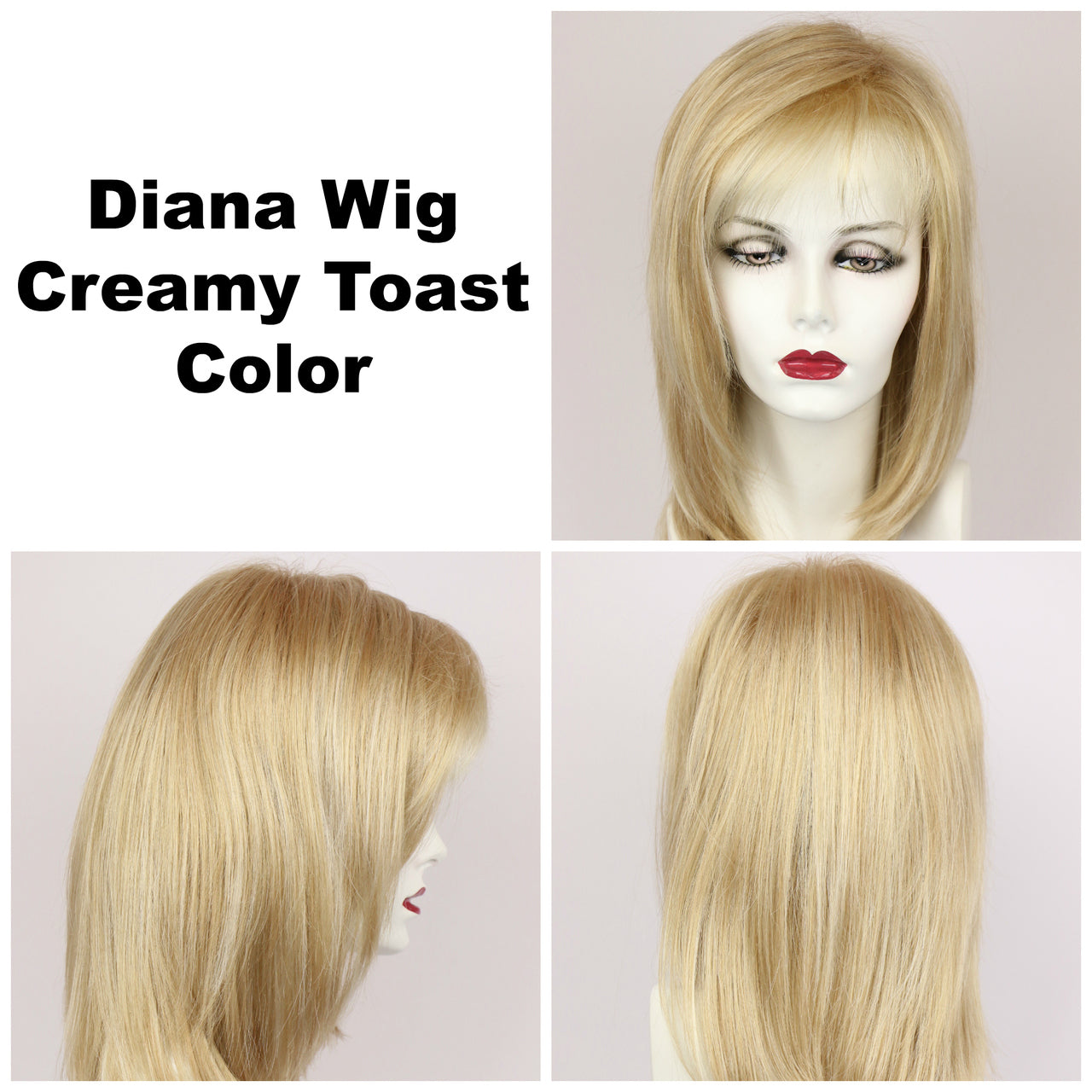Creamy Toast / Diana Lace Front / Long Wig