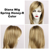 Spring Honey-R / Diana Lace Front w/ Roots / Long Wig