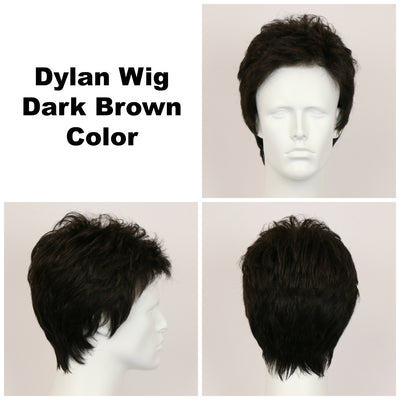 Dark Brown / Dylan / Men's Wig