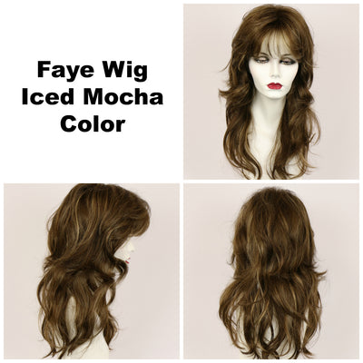 Iced Mocha / Faye / Long Wig