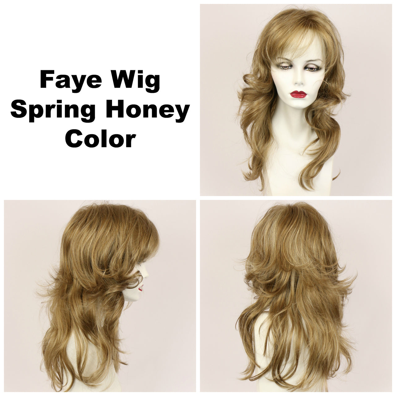 Spring Honey / Faye / Long Wig