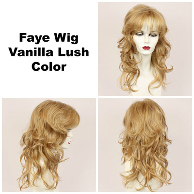 Vanilla Lush / Faye / Long Wig