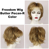 Butter Pecan-R / Freedom w/ Roots / Medium Wig