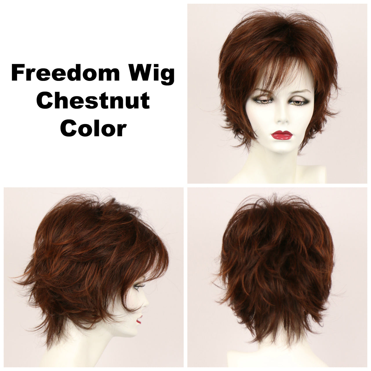 Chestnut / Large Freedom / Medium Wig