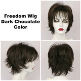 Dark Chocolate / Freedom / Medium Wig