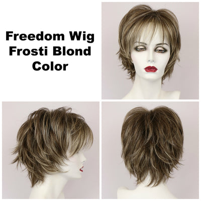Frosti Blond / Freedom / Medium Wig