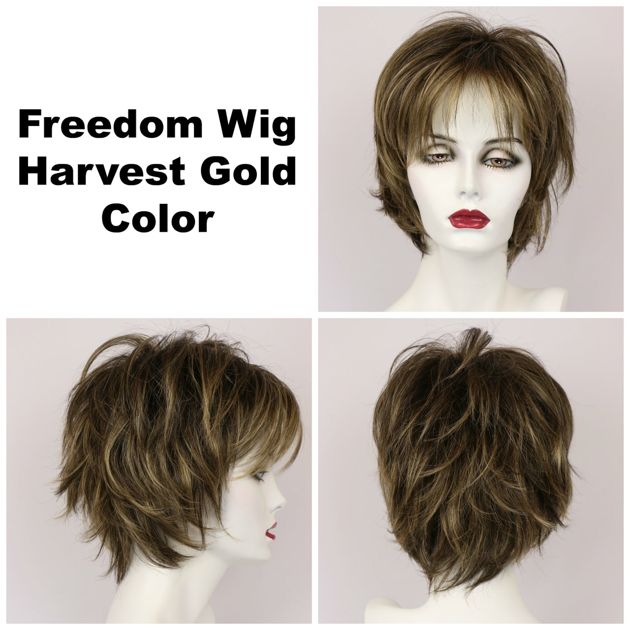 Harvest Gold / Freedom / Medium Wig