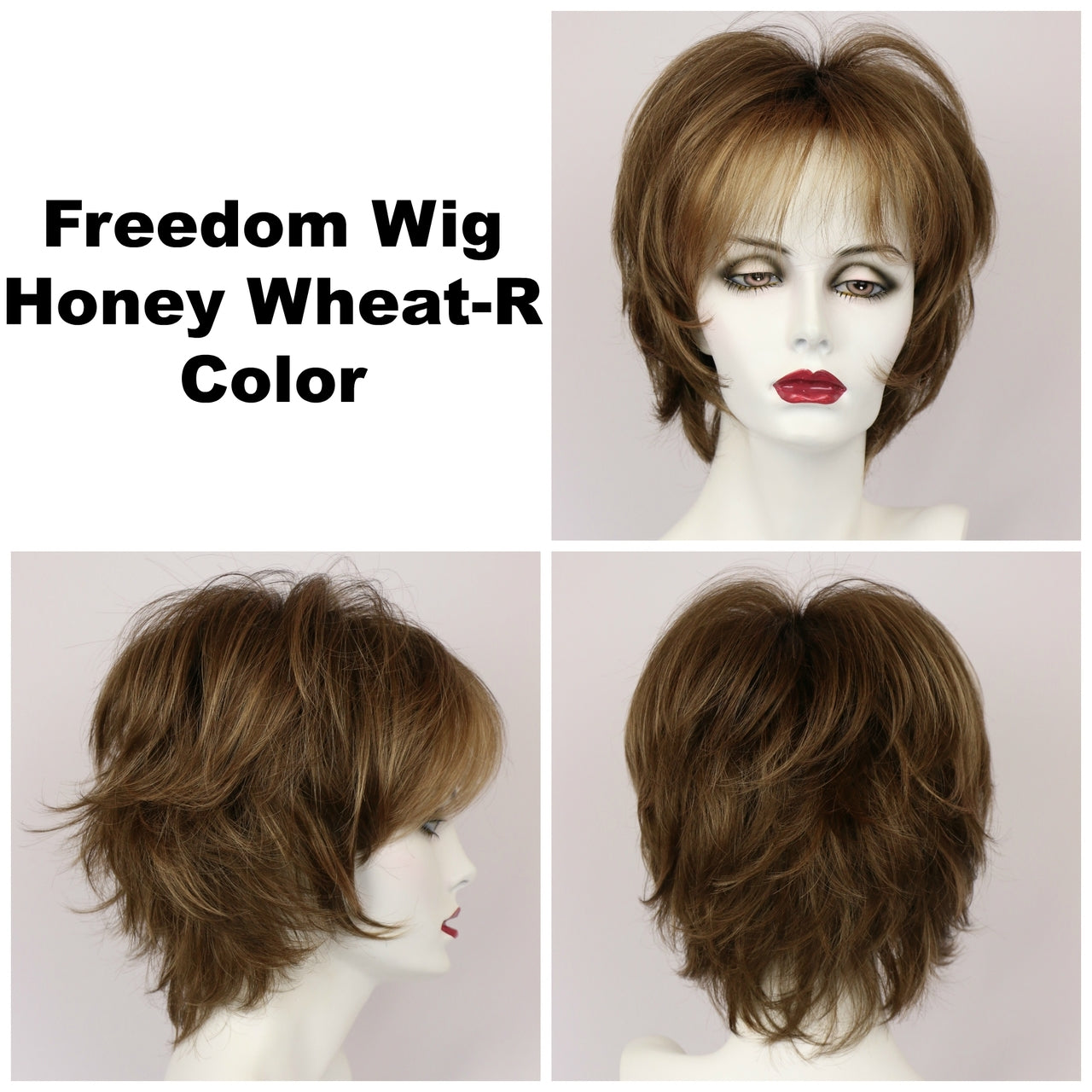 Honey Wheat-R / Freedom w/ Roots / Medium Wig