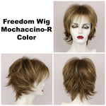 Mochaccino-R / Large Freedom w/ Roots / Medium Wig
