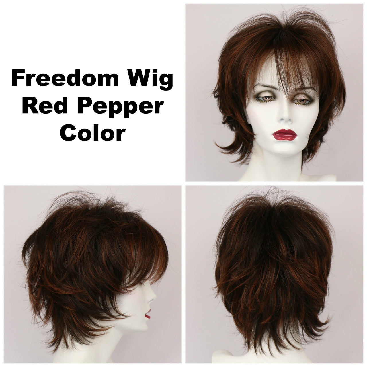 Red Pepper / Freedom / Medium Wig