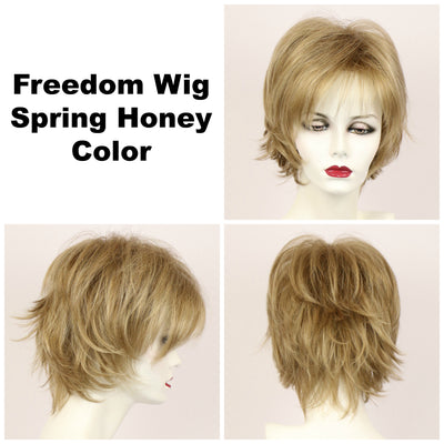 Spring Honey / Freedom / Medium Wig