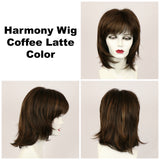 Coffee Latte / Harmony / Medium Wig