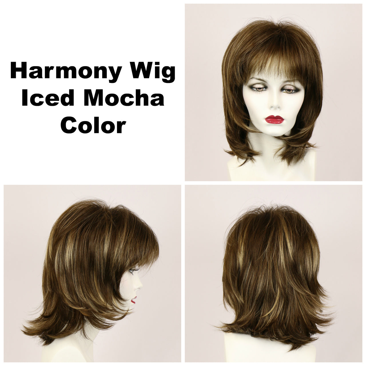 Iced Mocha / Harmony / Medium Wig