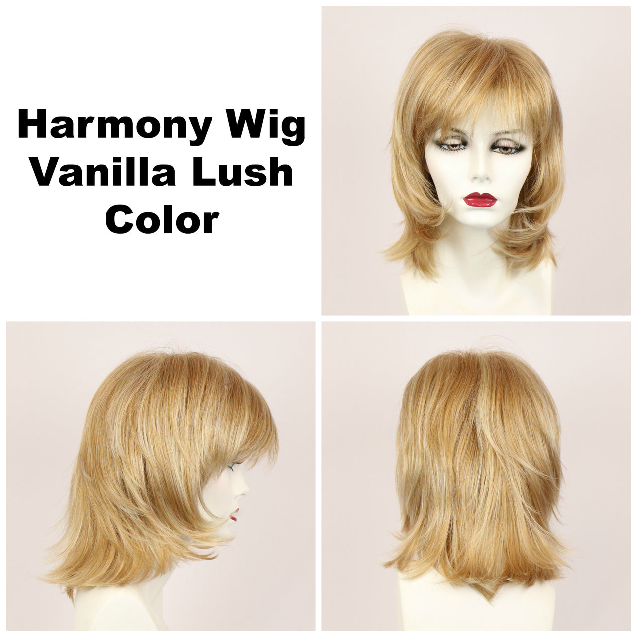 Vanilla Lush / Harmony / Medium Wig