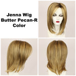 Butter Pecan-R / Jenna w/ Roots / Long Wig