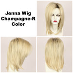 Champagne-R / Jenna w/ Roots / Long Wig