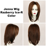 Razberry Ice-R / Jenna w/ Roots / Long Wig